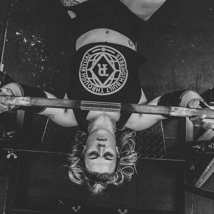 Professional gym interior with strength equipment